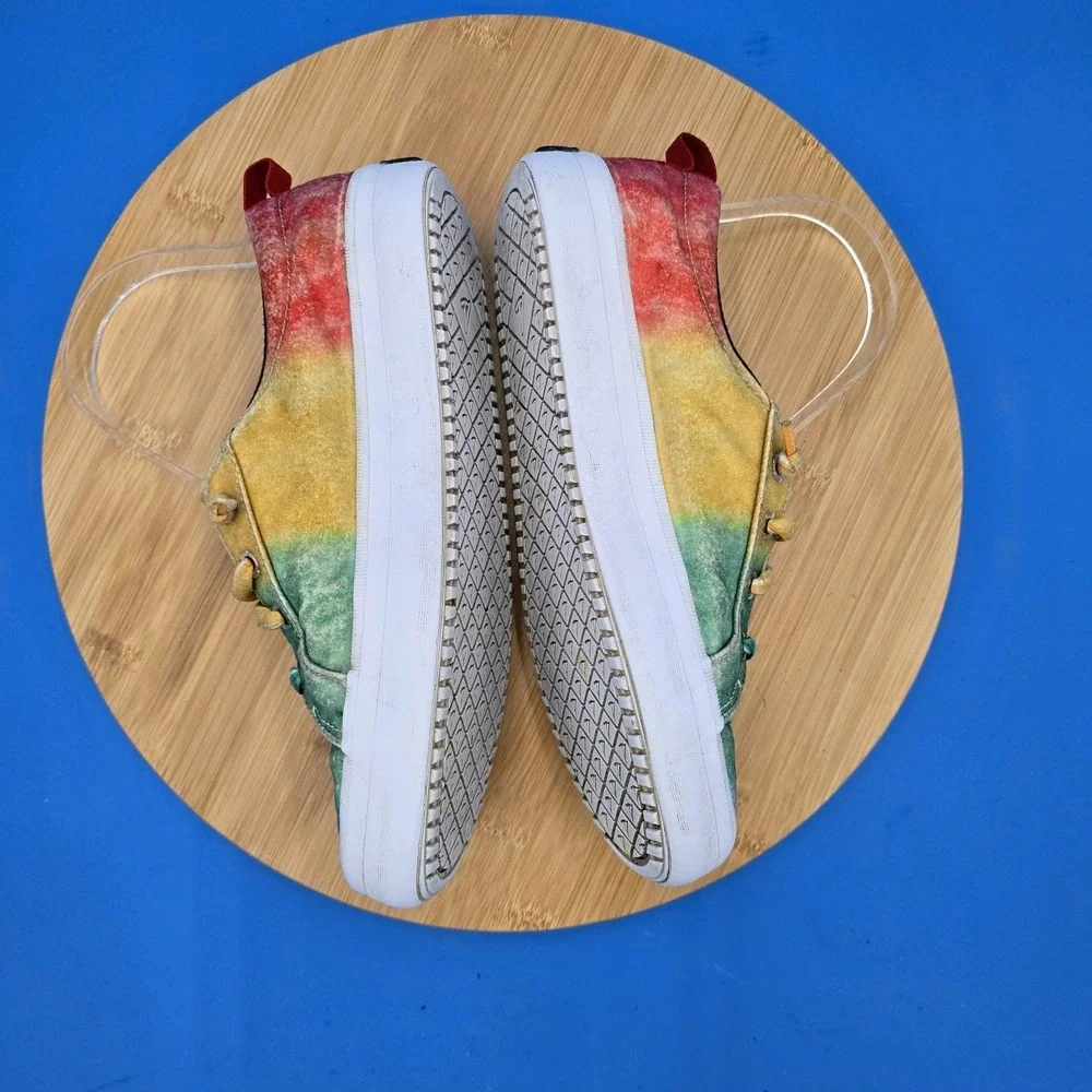 Sperry Kids Crest Vibe‎ Rainbow Glitter Sneaker  US 4 Big Kid UK 3 EU 36